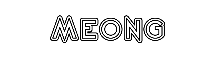 2020 Outline Kei  Free Fonts Download