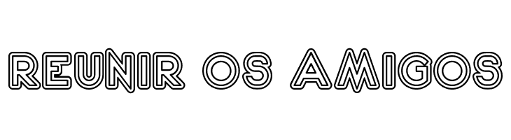 2020 Outline Kei  Free Fonts Download