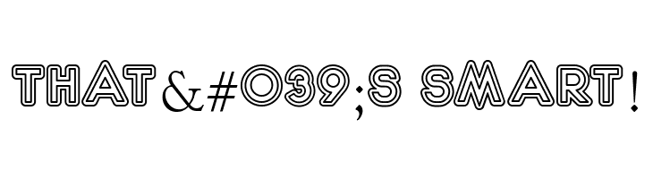 2020 Outline Kei  Free Fonts Download