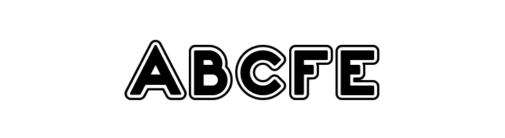 2020 Outline Fortune Kei  Free Fonts Download