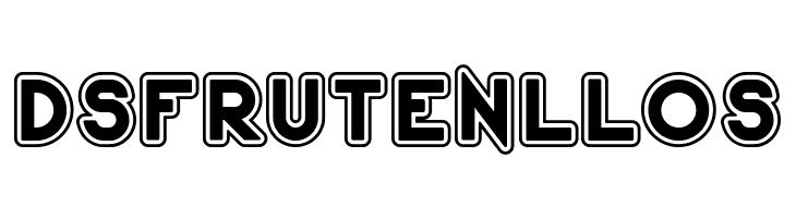 2020 Outline Fortune Kei  Free Fonts Download