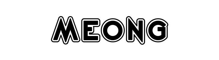 2020 Outline Fortune Kei  Free Fonts Download