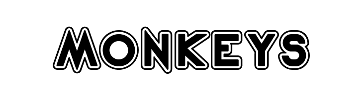 2020 Outline Fortune Kei  Free Fonts Download