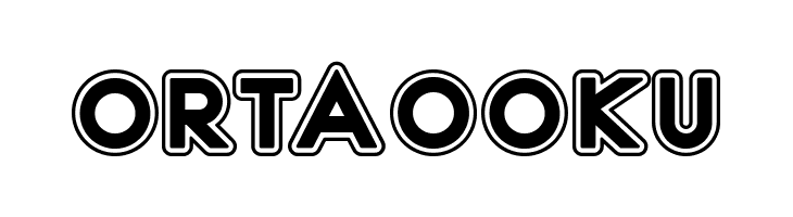 2020 Outline Fortune Kei  Free Fonts Download