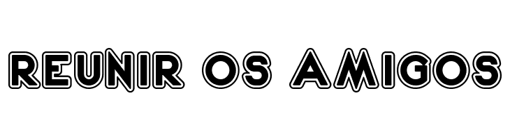 2020 Outline Fortune Kei  Free Fonts Download