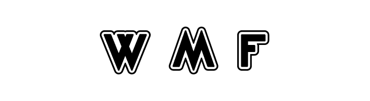 2020 Outline Fortune Kei  Free Fonts Download
