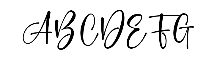 The Glowing Black Queen  Free Fonts Download