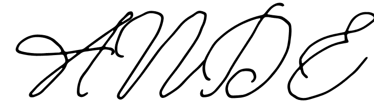 Anderson Wakler Italic  Free Fonts Download