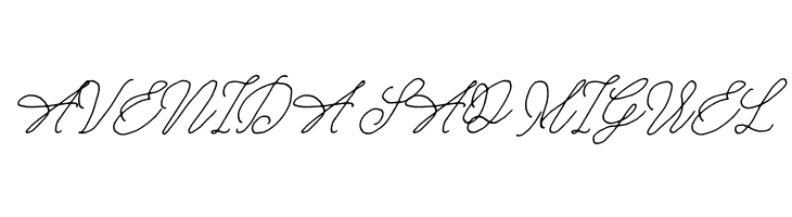 Anderson Wakler Italic  Free Fonts Download