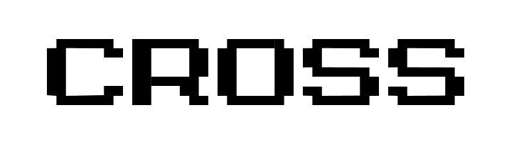 CROSS Grixel Kyrou 7 Wide Bold Font