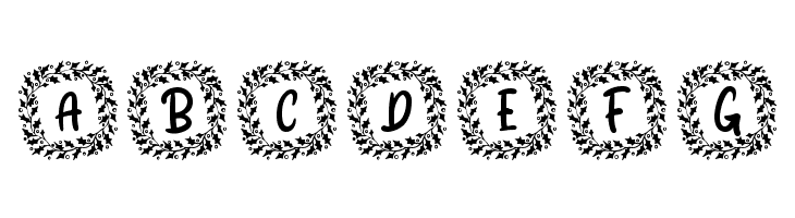 Shanty Christmas Monogram Reg  Free Fonts Download