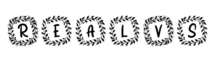 Shanty Christmas Monogram Reg  Free Fonts Download