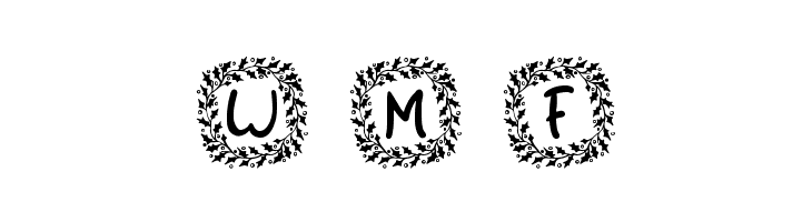 Shanty Christmas Monogram Reg  Free Fonts Download