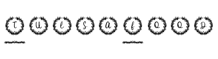 White Christmas Monogram Reg  Free Fonts Download