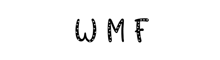 Hearty Chintya Display Personal Use  Free Fonts Download