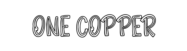 Hot Ruby Outline  Free Fonts Download