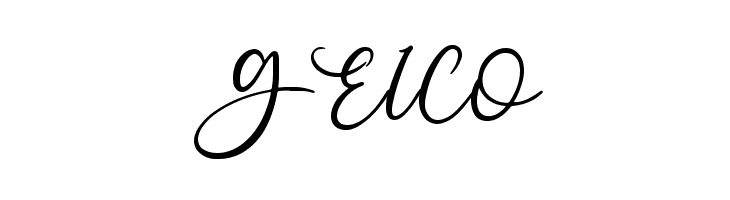 Geshana - Personal Use  Free Fonts Download