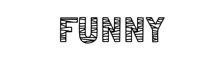 hollow mummy display - Personal Use  Free Fonts Download