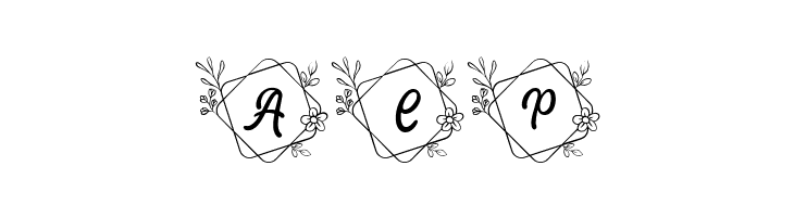 Alche Monogram Regular  Free Fonts Download