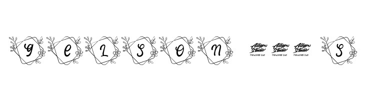 Alche Monogram Regular  Free Fonts Download