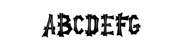Spooky Hill Inline - Personal Use  Free Fonts Download
