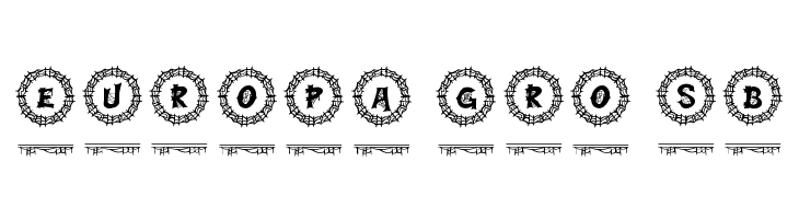 Webi Halloween Monogram Regular  Free Fonts Download