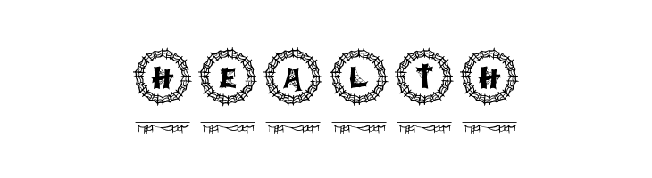 Webi Halloween Monogram Regular  Free Fonts Download