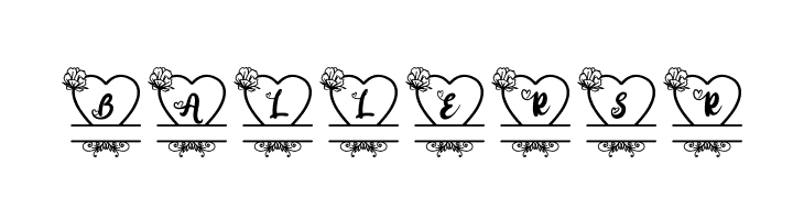 Pinky Monogram Regular  Free Fonts Download