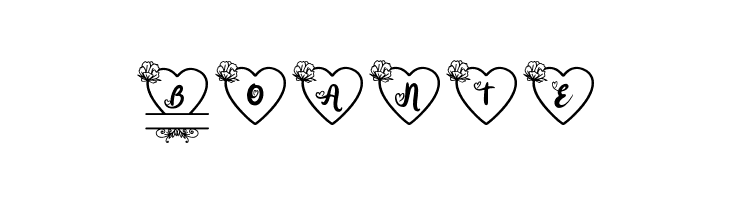 Pinky Monogram Regular  Free Fonts Download