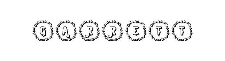 Bone Monogram Regular  Free Fonts Download