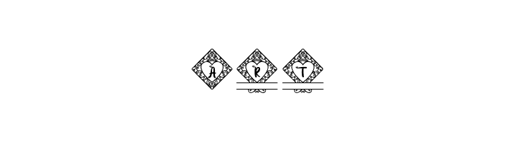 Love Box Monogram  Free Fonts Download