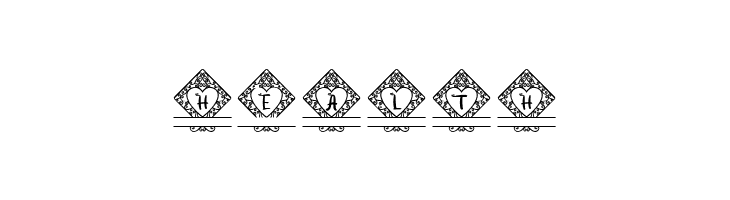 Love Box Monogram  Free Fonts Download