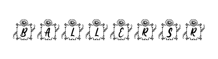 Square Lily Monogram Regular  Free Fonts Download