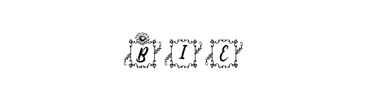 Square Lily Monogram Regular  Free Fonts Download