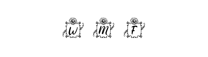 Square Lily Monogram Regular  Free Fonts Download