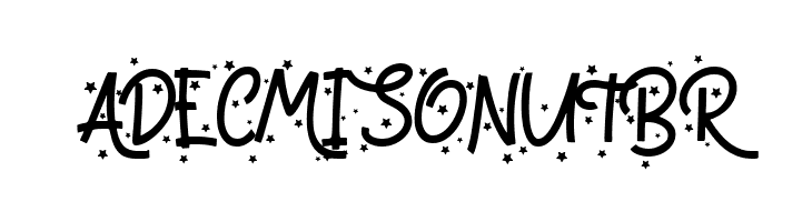 Riana Star Display - PUL  Free Fonts Download