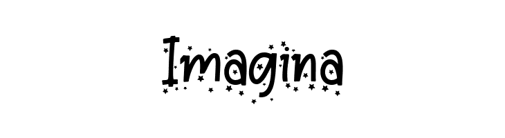 Riana Star Display - PUL  Free Fonts Download