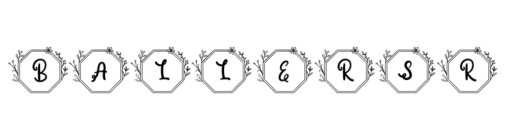 Heleny Monogram Regular  Free Fonts Download