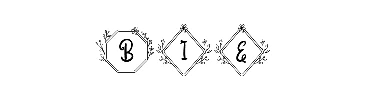Heleny Monogram Regular  Free Fonts Download
