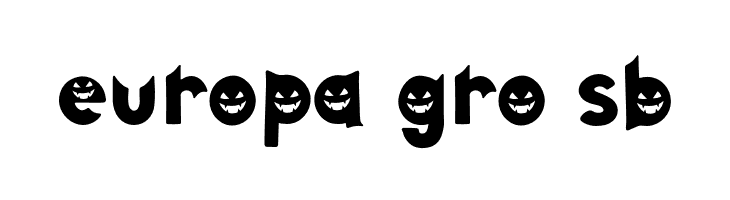 Pumpkin Face Display - Personal Use  Free Fonts Download