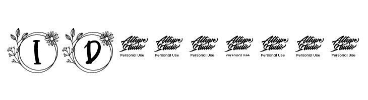 Jolie Monogram Regular  Free Fonts Download