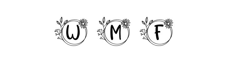 Jolie Monogram Regular  Free Fonts Download