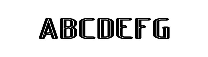 Lakisa Rounded Stencil Expanded  Free Fonts Download