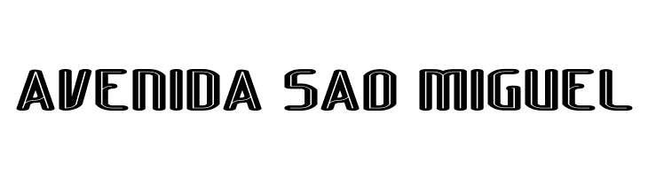 Lakisa Rounded Stencil Expanded  Free Fonts Download