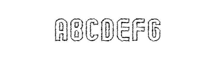 Kumba Scrawl Outline  Free Fonts Download