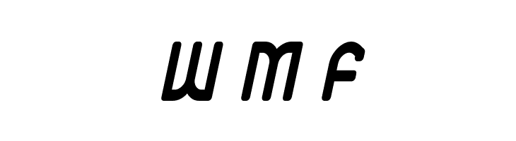 Ekela Round Bold Condensed Italic  Free Fonts Download