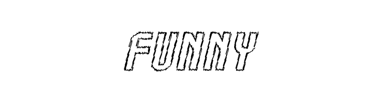 Kumba Sketch Outline Italic  Free Fonts Download