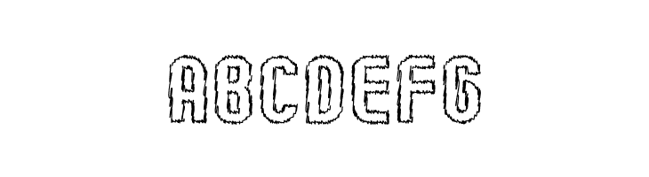 Kumba Sketch Outline  Free Fonts Download