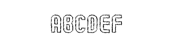 Kumba Sketch Outline  Free Fonts Download