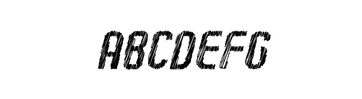 Kumba Sketch Italic  Free Fonts Download